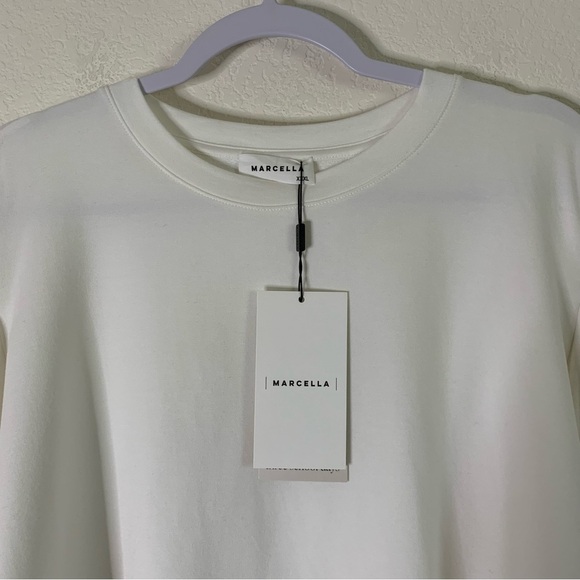 Marcella NYC Womens White Lya Long sleeve Blouse XXL NWT - Picture 5 of 10